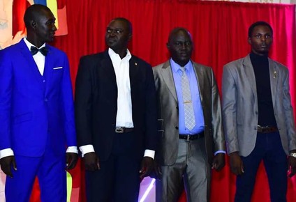 Serge, Darna, Zakaria et Dassering - Remise de distinctions du COST 2019
