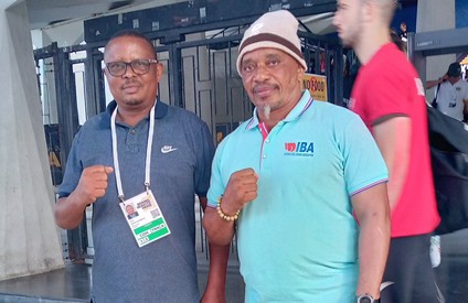 Eric et Dieudonné - Tournoi de boxe qualificatif JO à Bangkok 2024