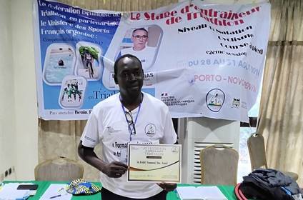 Ben - Obtient le diplôme coach niveau 1 de triathlon 2024