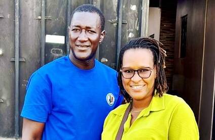 Serge et Sian - Rencontre entre membres ESF Bamako 2026