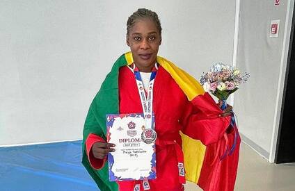 Makan - Titre de vice-championne aux 1ers Championnats du monde militaire de Sambo Moscou 2026