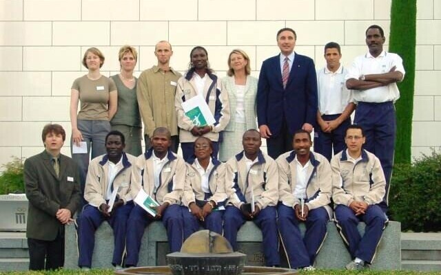 Lhoussaine. Ammouta au CISéL 2004